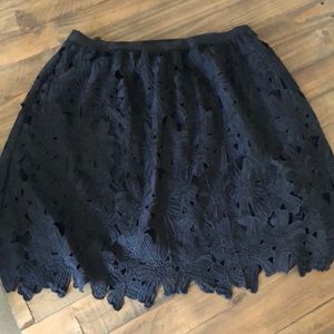 Black skirt